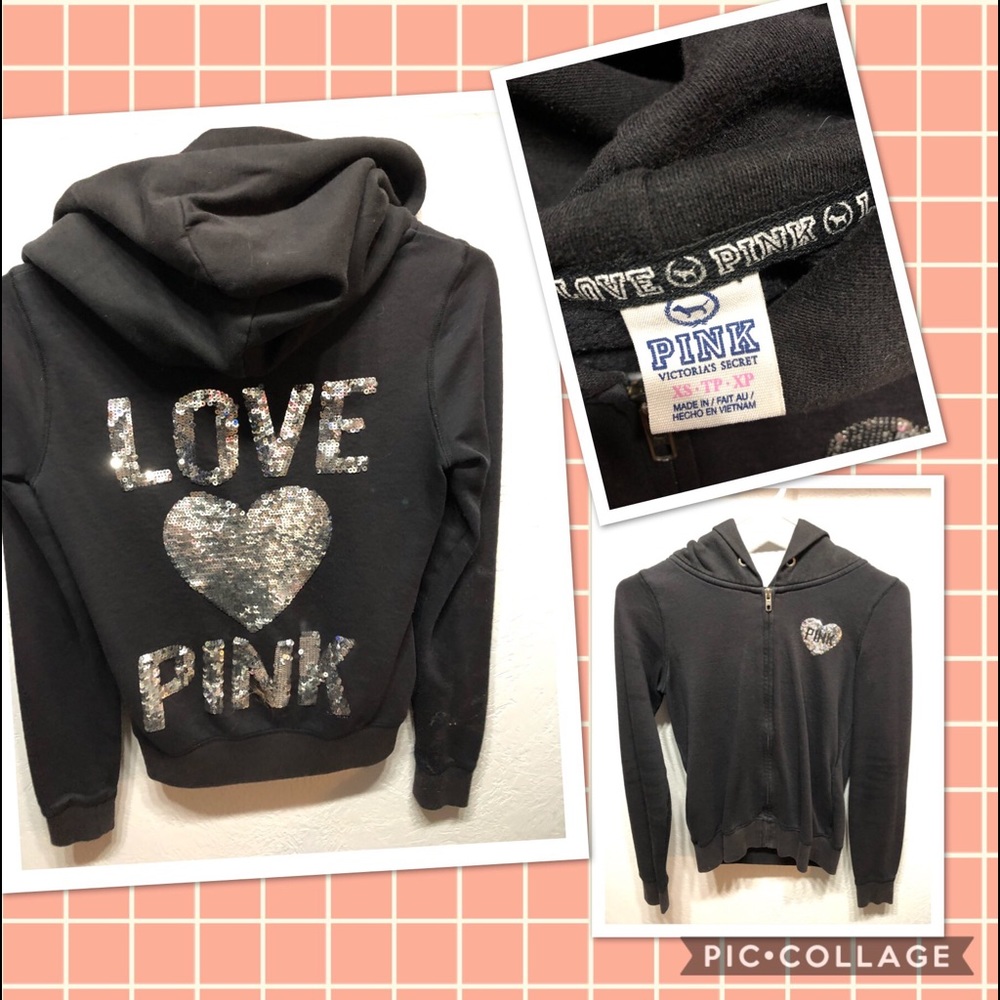 Victoria Secret zip up hoodie
